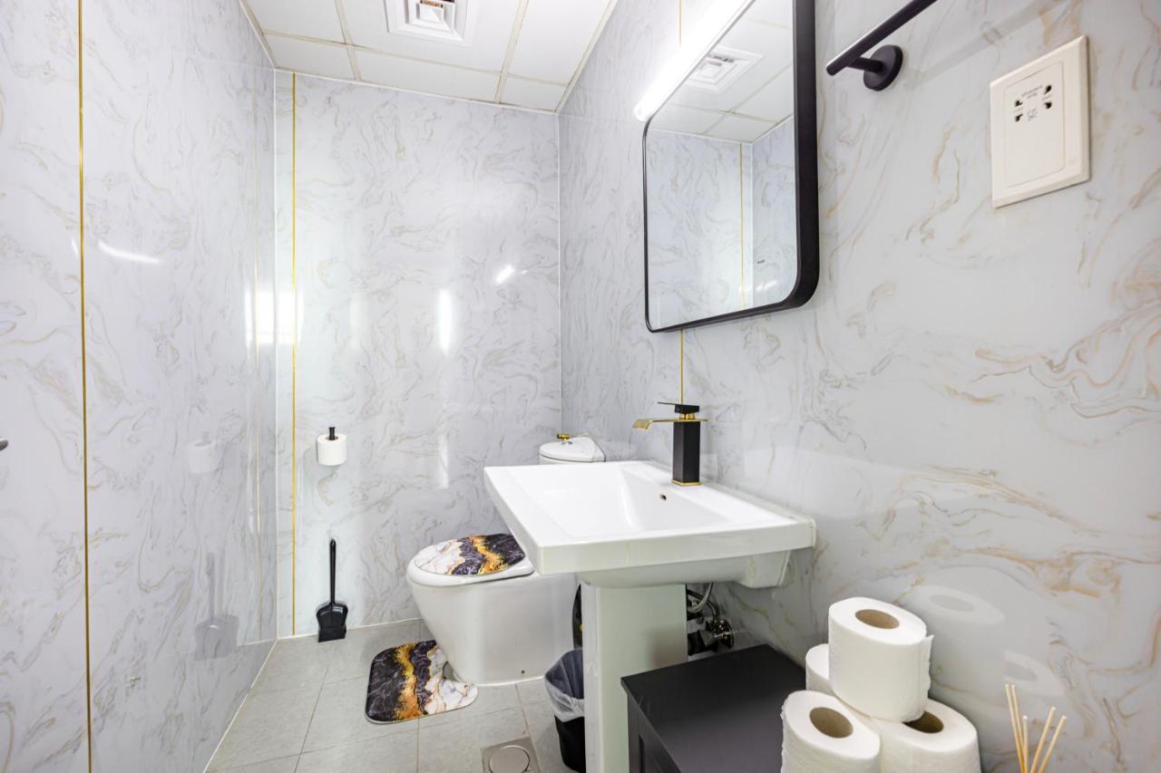 Sleek nordic style seaview condo